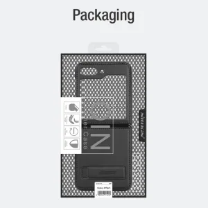 NILLKIN QIN Ochranný kryt so stojanom pre Samsung Galaxy Z Flip5 5G zelený