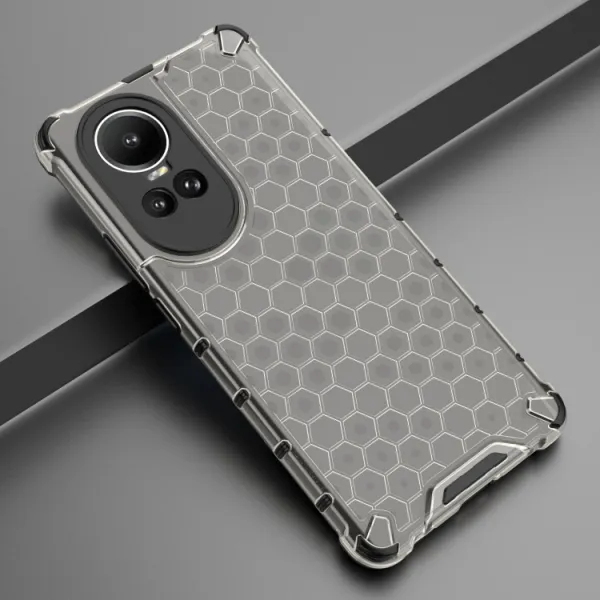 HONEYCOMB Ochranný kryt Oppo Reno10 5G / Reno10 Pro 5G čierny