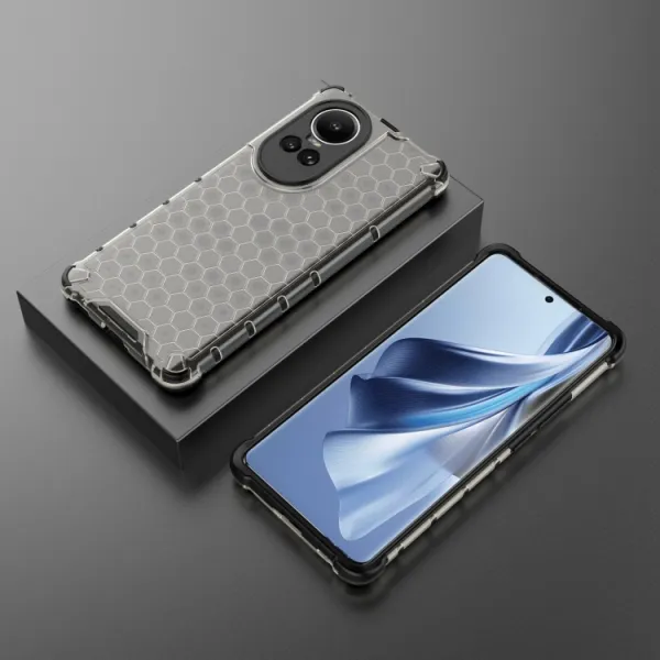 HONEYCOMB Ochranný kryt Oppo Reno10 5G / Reno10 Pro 5G čierny