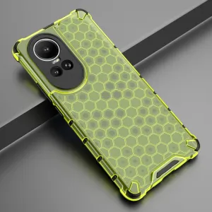 HONEYCOMB Ochranný kryt Oppo Reno10 5G / Reno10 Pro 5G zelený