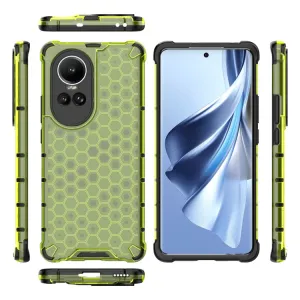 HONEYCOMB Ochranný kryt Oppo Reno10 5G / Reno10 Pro 5G zelený