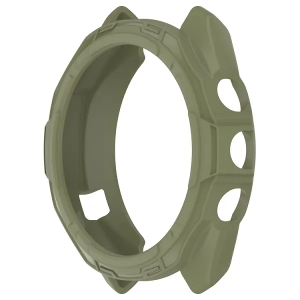 TPU HALF COVER Obal pre Garmin Approach S70 47mm zelený