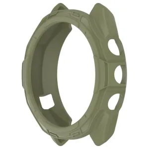 TPU HALF COVER Obal pre Garmin Approach S70 47mm zelený