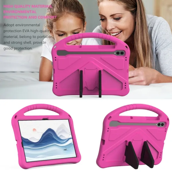 KIDDO Detský obal pre Samsung Galaxy Tab S9 ružový