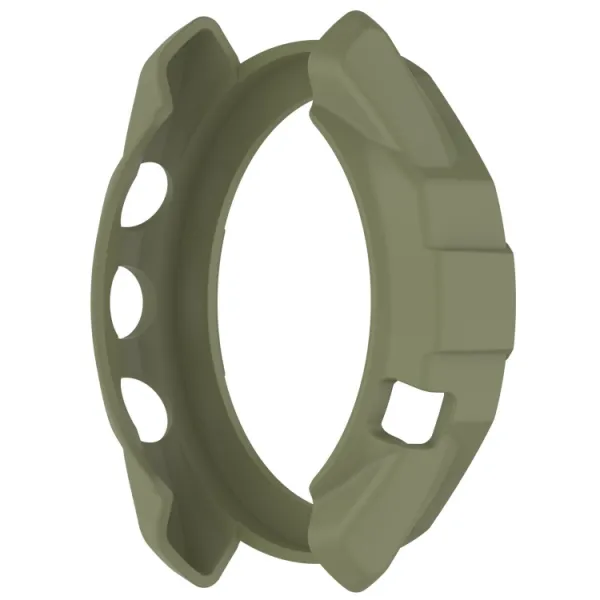 TPU HALF COVER Obal pre Garmin Approach S70 47mm zelený