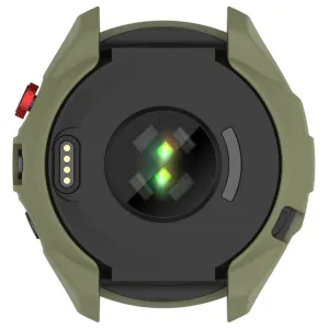 TPU HALF COVER Obal pre Garmin Approach S70 47mm zelený