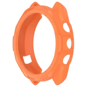 TPU HALF COVER Obal pre Garmin Approach S70 47mm oranžový