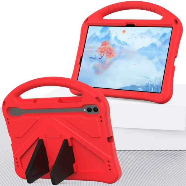 KIDDO Detský obal pre Samsung Galaxy Tab S9 červený