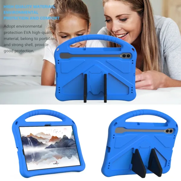 KIDDO Detský obal pre Samsung Galaxy Tab S9 modrý