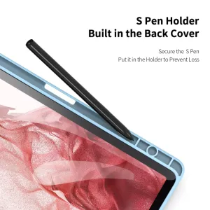 DUX TOBY Flipové puzdro pre Samsung Galaxy Tab S9 modré
