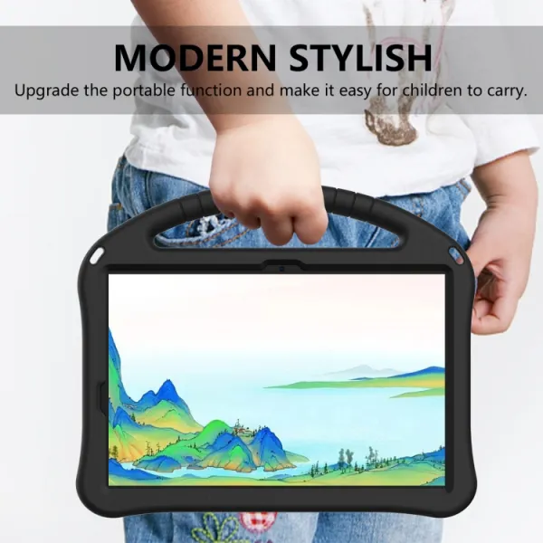 KIDDO Detský obal pre Samsung Galaxy Tab S9 čierny