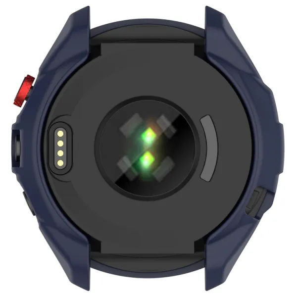 TPU HALF COVER Obal pre Garmin Approach S70 47mm modrý