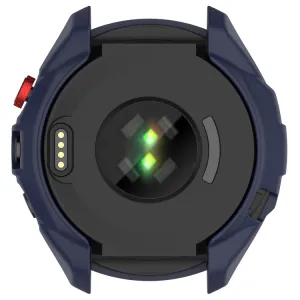 TPU HALF COVER Obal pre Garmin Approach S70 47mm modrý