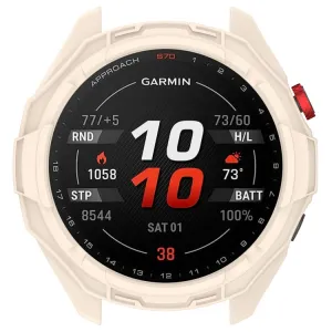 TPU HALF COVER Obal pre Garmin Approach S70 47mm béžový