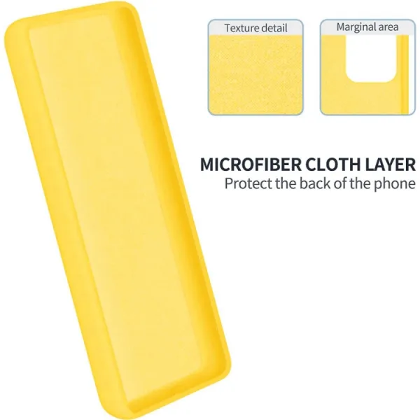 RUBBER Ochranný kryt pre Oppo A38 žltý
