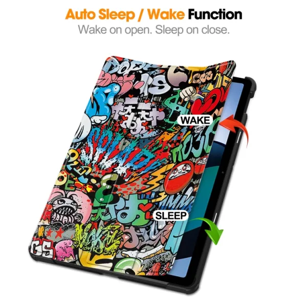 ART Zaklápací obal Xiaomi Redmi Pad SE GRAFFITI