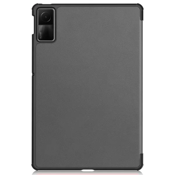 LEATHER Zaklápací kryt pre Xiaomi Redmi Pad SE šedý