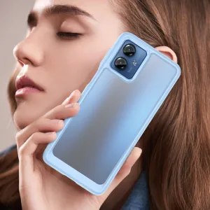 CRYSTAL Ochranný kryt pre Motorola Moto G14 modrý