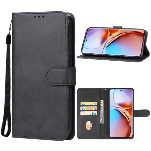SMOOTH Peňaženkové puzdro pre Motorola Edge 40 Pro čierne
