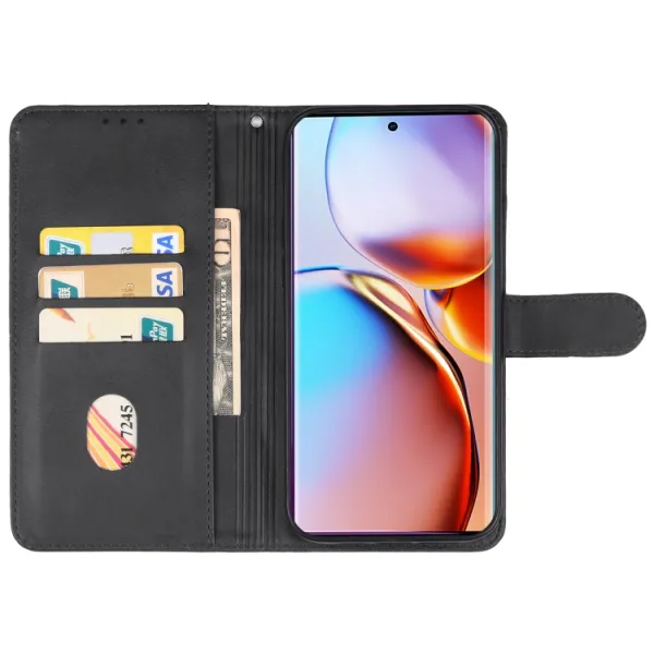 SMOOTH Peňaženkové puzdro pre Motorola Edge 40 Pro čierne