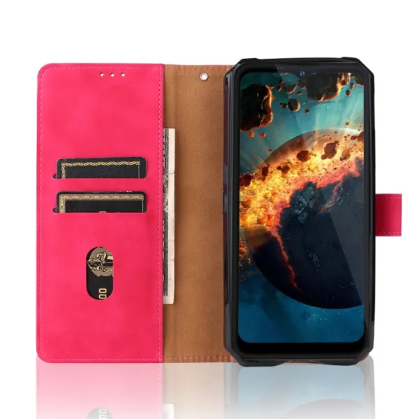 Peňaženkové puzdro pre Oukitel WP15 ružové
