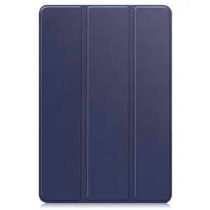 LEATHER Zaklápací kryt pre Xiaomi Redmi Pad SE modrý