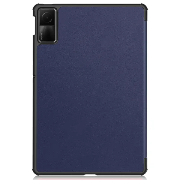 LEATHER Zaklápací kryt pre Xiaomi Redmi Pad SE modrý