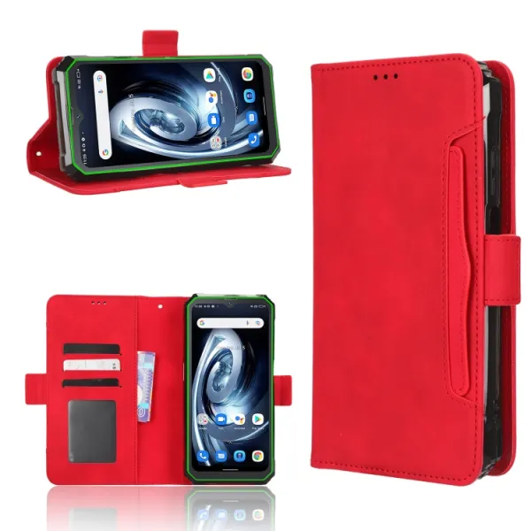 SLOT Peňaženkový obal pre Blackview BV7100 červený
