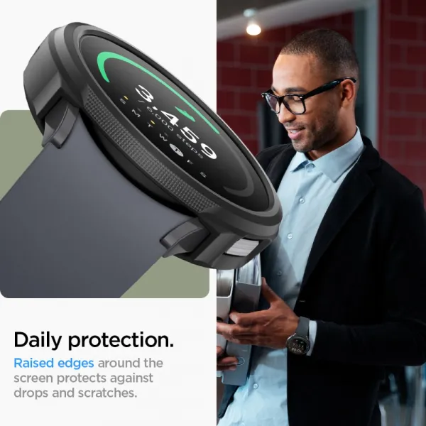 SPIGEN LIQUID AIR Obal pre Samsung Galaxy Watch6 40mm MATTE BLACK