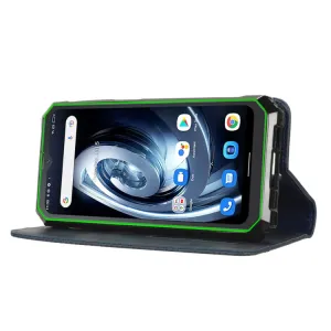 BUSINESS Peňaženkový kryt pre Blackview BV7100 modrý