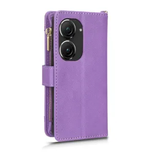 ZIPO Peňaženkové puzdro pre Asus Zenfone 10 / Zenfone 9 fialové