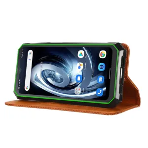 BUSINESS Peňaženkový kryt pre Blackview BV7100 hnedý