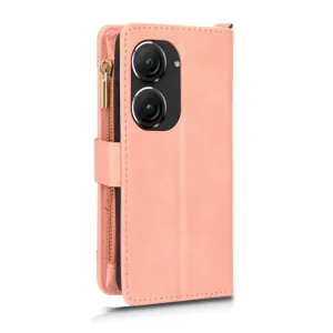 ZIPO Peňaženkové puzdro pre Asus Zenfone 10 / Zenfone 9 ružové