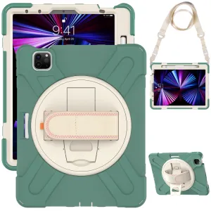 SOLID Odolný kryt pre Apple iPad Pro 11 (2022 / 2021 / 2020 / 2018) tmavozelený
