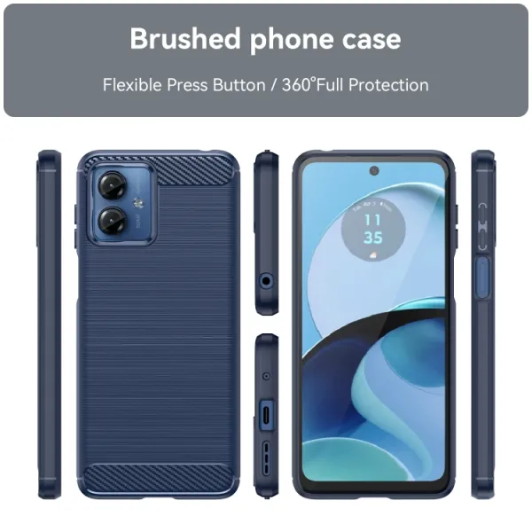FLEXI TPU Kryt pre Motorola Moto G14 modrý