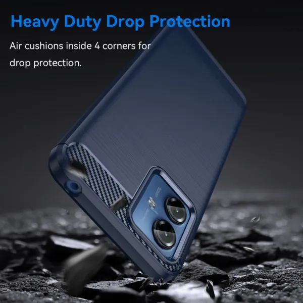 FLEXI TPU Kryt pre Motorola Moto G14 modrý