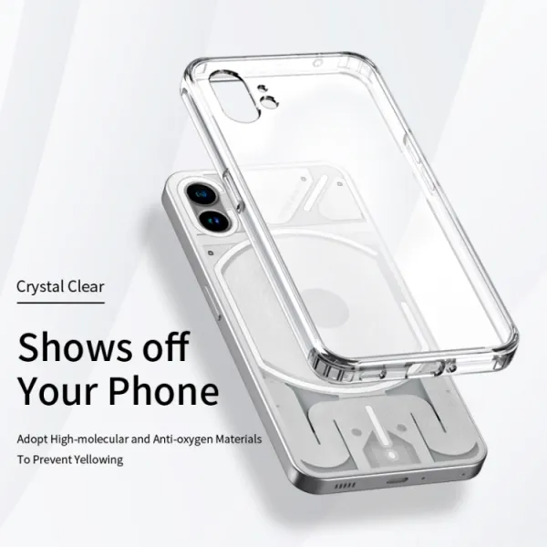 SHOCK Extra odolný kryt Nothing Phone 1 priehľadný