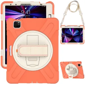 SOLID Odolný kryt pre Apple iPad Pro 11 (2022 / 2021 / 2020 / 2018) oranžový