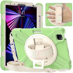 SOLID Odolný kryt pre Apple iPad Pro 11 (2022 / 2021 / 2020 / 2018) svetlozelený