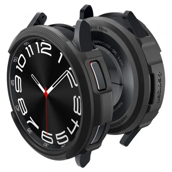 SPIGEN LIQUID AIR Obal pre Samsung Galaxy Watch6 Classic 43mm MATTE BLACK
