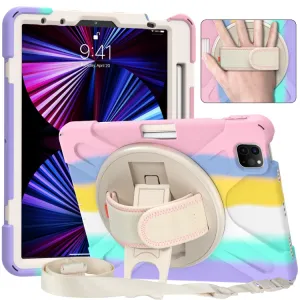 SOLID Odolný kryt pre Apple iPad Pro 11 (2022 / 2021 / 2020 / 2018) COLORFUL