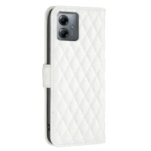 LATTICE Ochranné puzdro pre Motorola Moto G14 biele