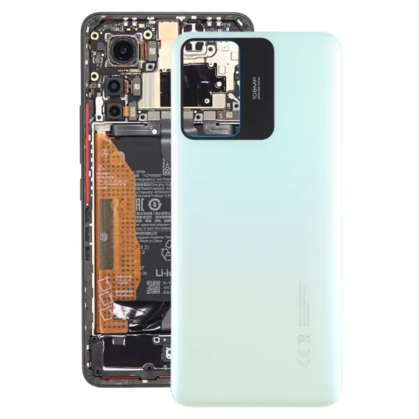Originál Zadný kryt (kryt batérie) Xiaomi Redmi Note 12S zelený