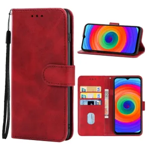 SMOOTH Peňaženkové puzdro pre Ulefone Note 14 červené