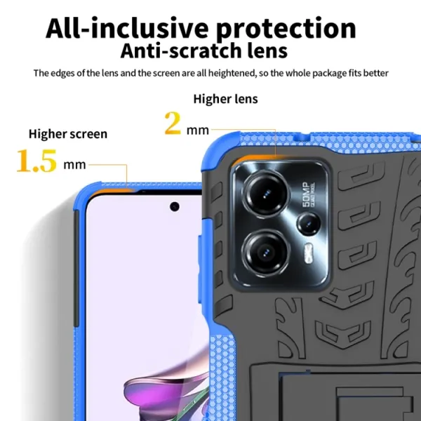 STAND Extra odolný obal Motorola Moto G13 / G23 červený