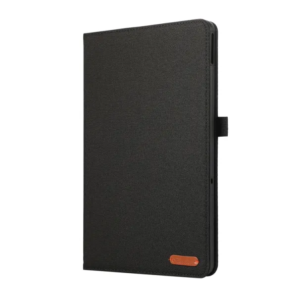 FABRIC Zaklápací obal pre Lenovo Tab M10 5G čierny