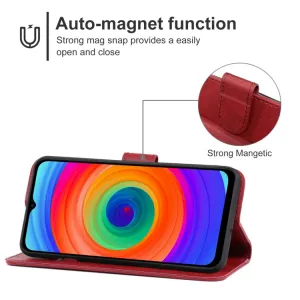 SMOOTH Peňaženkové puzdro pre Ulefone Note 14 červené