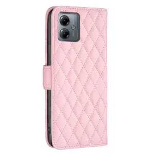 LATTICE Ochranné puzdro pre Motorola Moto G14 ružové