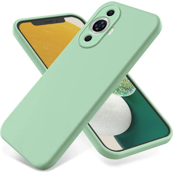 RUBBER Ochranný kryt pre Huawei Nova 11 zelený
