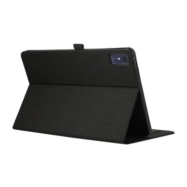 FABRIC Zaklápací obal pre Lenovo Tab M10 5G čierny